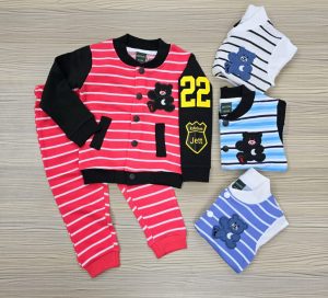 boys girls sweat shirt set
